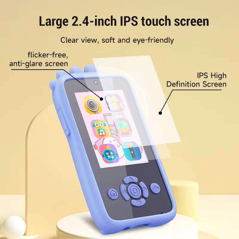 Kids Smart Phone Toys Toddler Cell Phones Toy Cartoon Baby Mobile MP3 Player Digital Camera Children Learning Toy Camera Gifts