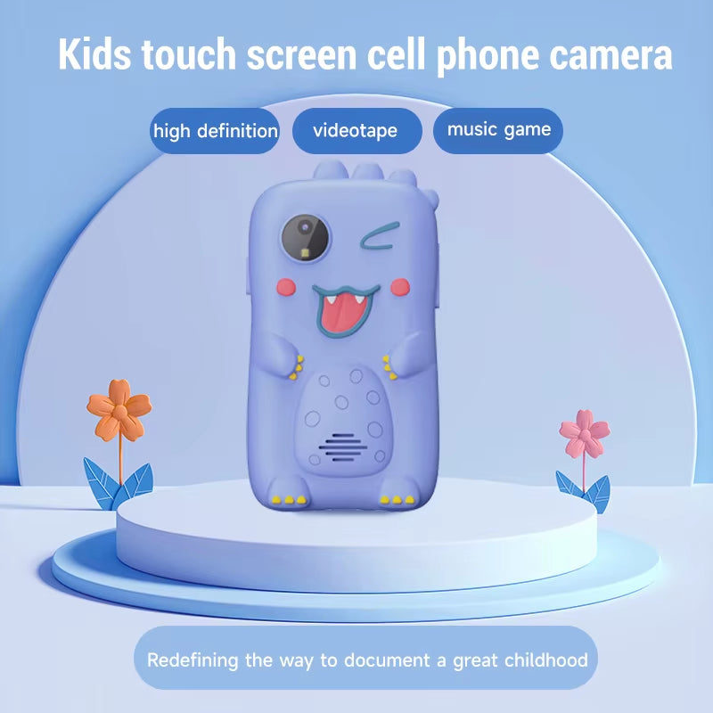 Kids Smart Phone Toys Toddler Cell Phones Toy Cartoon Baby Mobile MP3 Player Digital Camera Children Learning Toy Camera Gifts