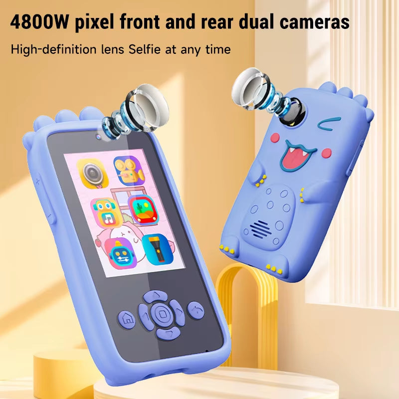 Kids Smart Phone Toys Toddler Cell Phones Toy Cartoon Baby Mobile MP3 Player Digital Camera Children Learning Toy Camera Gifts