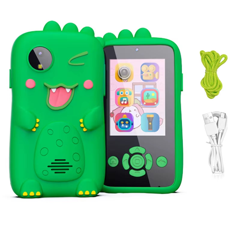 Kids Smart Phone Toys Toddler Cell Phones Toy Cartoon Baby Mobile MP3 Player Digital Camera Children Learning Toy Camera Gifts